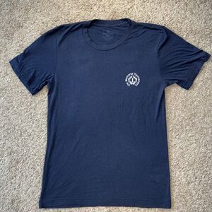 Memorial Tournament Shirt Men Sm Navy Blue Muirfield Village Golf Golfcore Tee